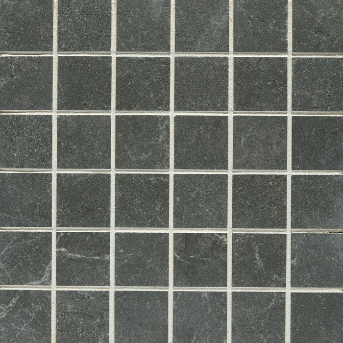Unica Carbon 2x2 Square Matte Porcelain  Mosaic