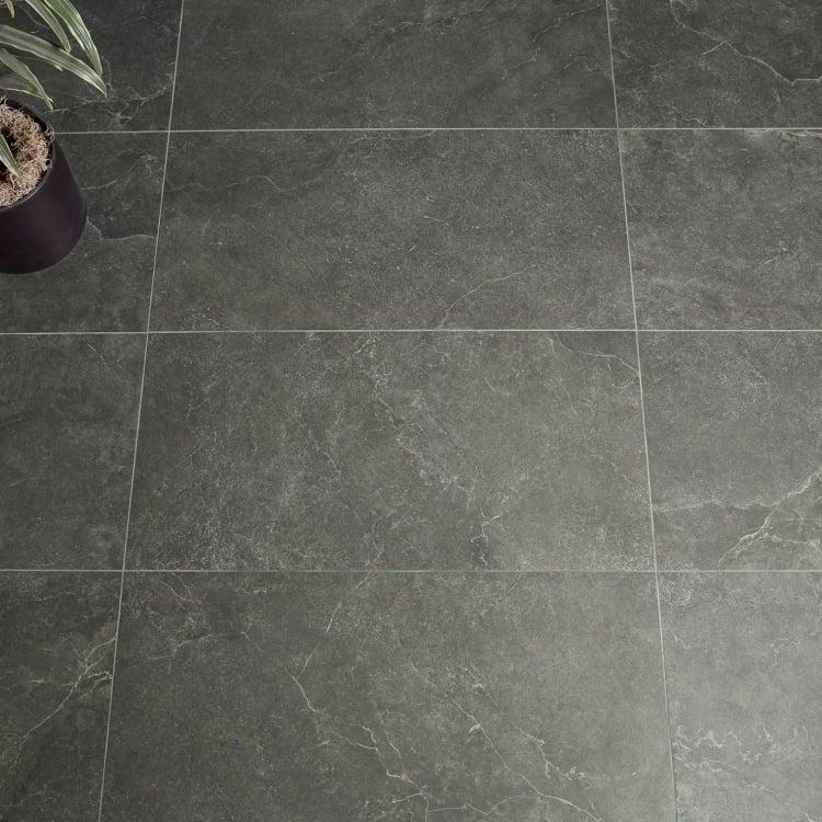 Unica Carbon Anti-Slip 24x48 Porcelain  Tile