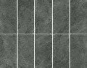 Unica Carbon Matte 24x48 Porcelain  Tile