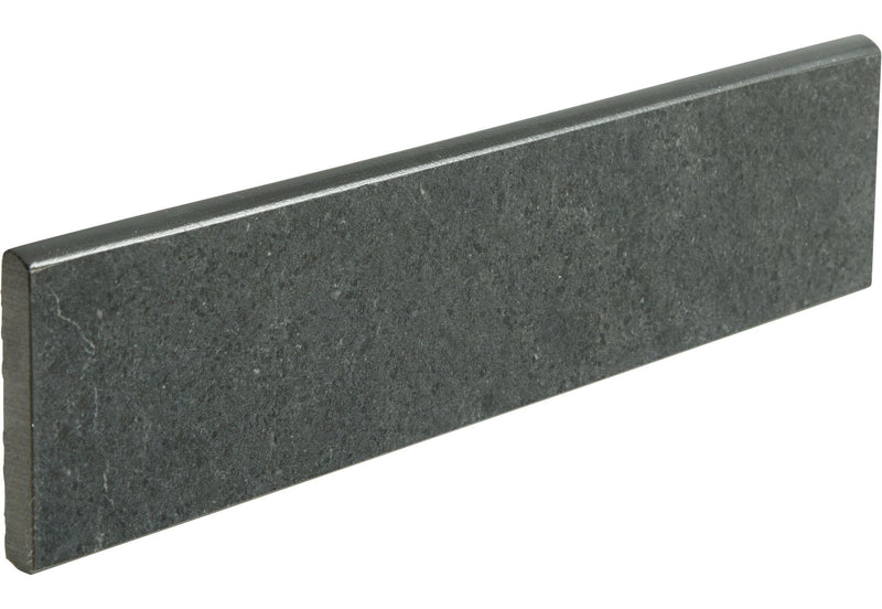 Unica Carbon Matte 3x12 Porcelain Surface Bullnose