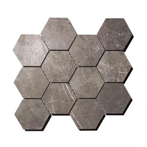 Unicom Evostone Dune Hexagon  Ceramic  Mosaic