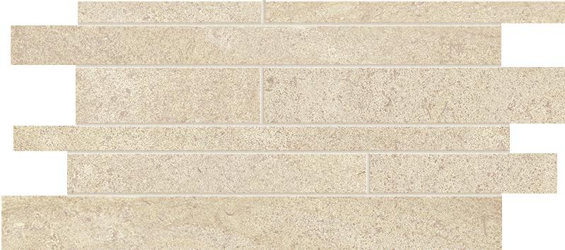 Unicom Loire Beige Random Linear  Ceramic  Mosaic