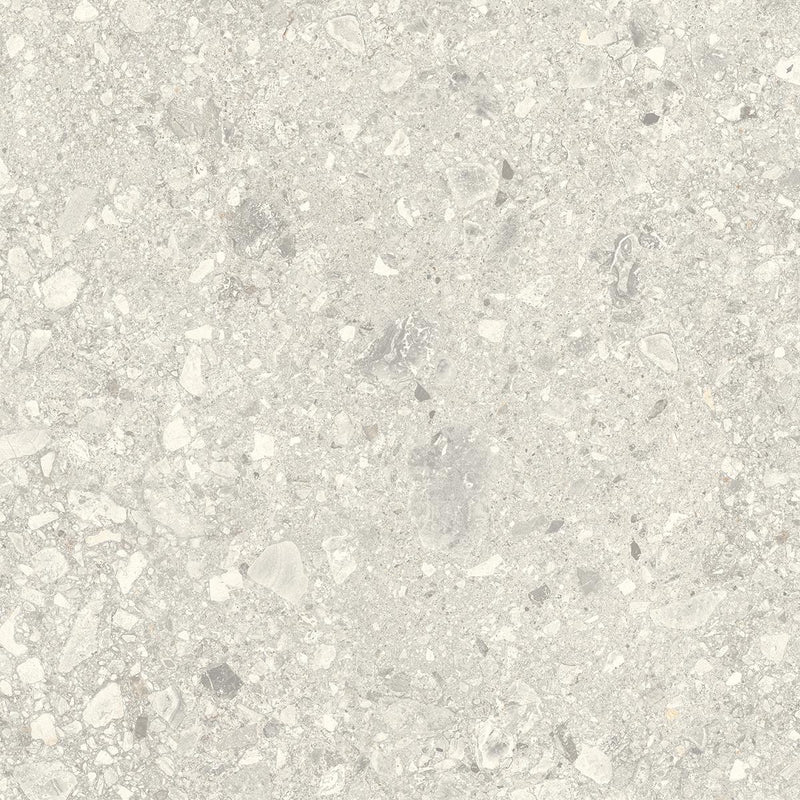 Unicom Pietra Di Gre Bianco 3x24 Ceramic Surface Bullnose