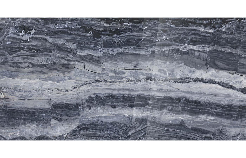 Unicom Sky Azur Polished 3x24 Ceramic Surface Bullnose