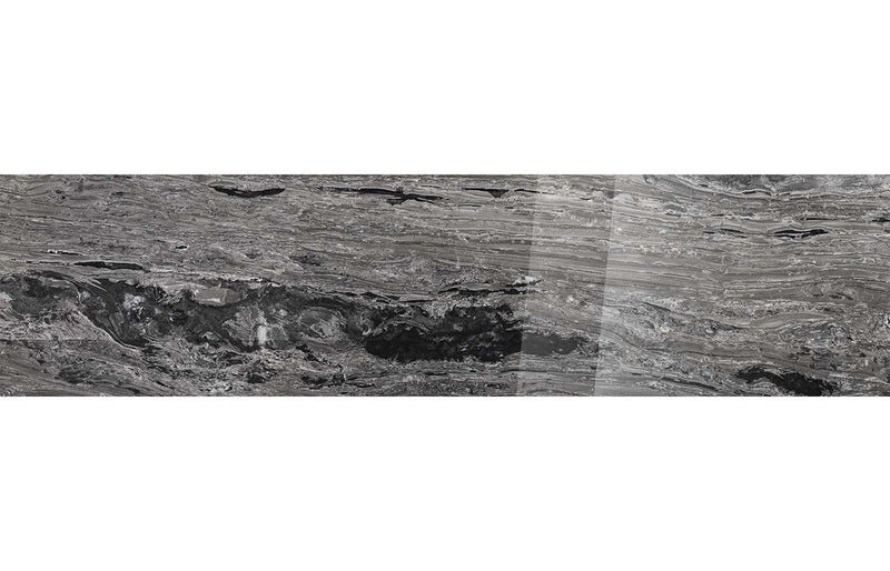 Unicom Sky Noir Polished 3x12 Ceramic  Tile