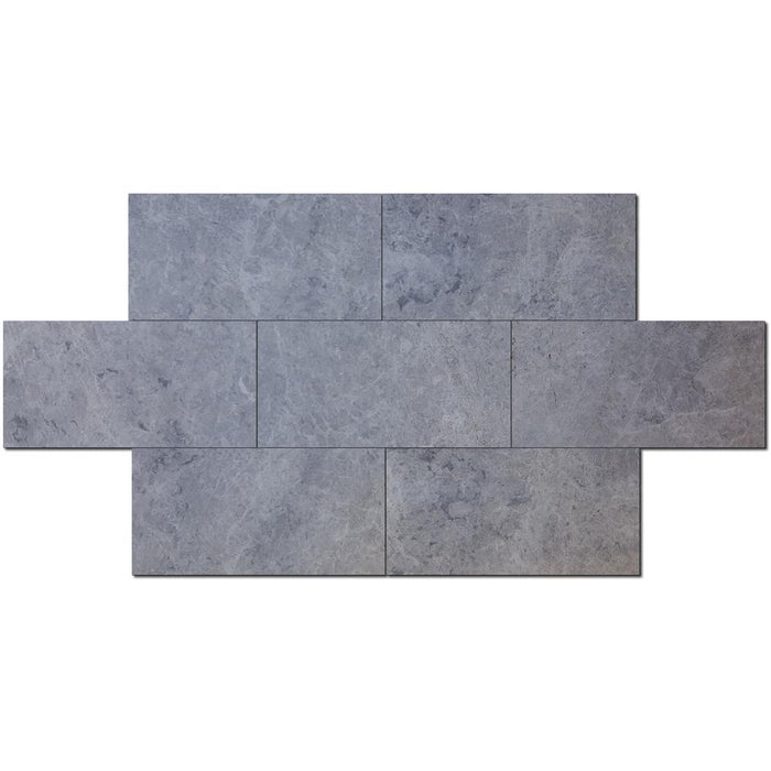 Valensa Gray Marble Tile 12x24 Honed