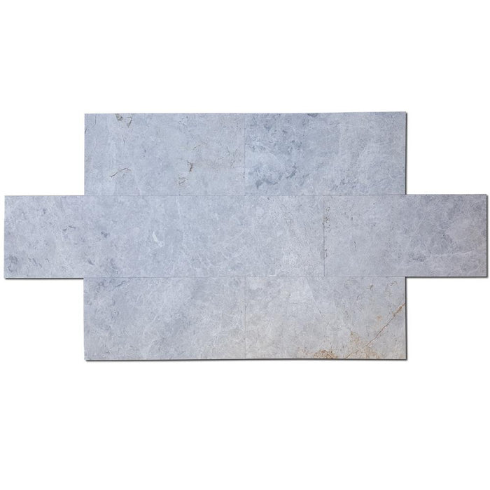Valensa Gray Marble Tile 12x24 Polished