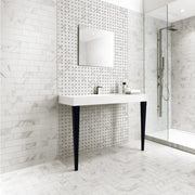 Vallelunga Carrara Polished 3x12 Porcelain  Tile