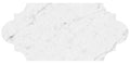 Vallelunga Carrara Provenzale Polished 3.8x7.9 Porcelain  Tile