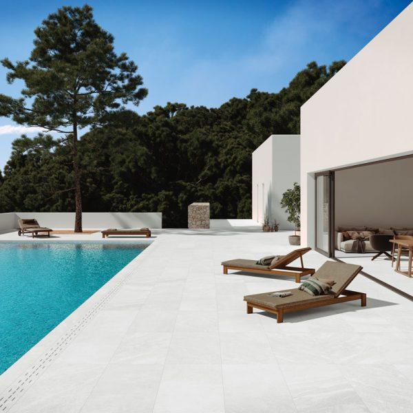 Valley White 24x36 Porcelain  Paver