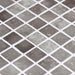 Vanguard Quartz Grey 1x1 Square  Glass  Mosaic