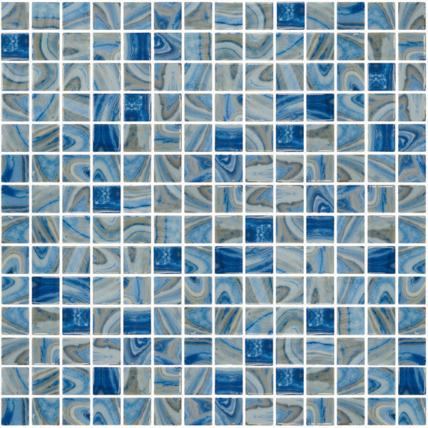 Vanguard Tourmaline 1x1 Square  Glass  Mosaic