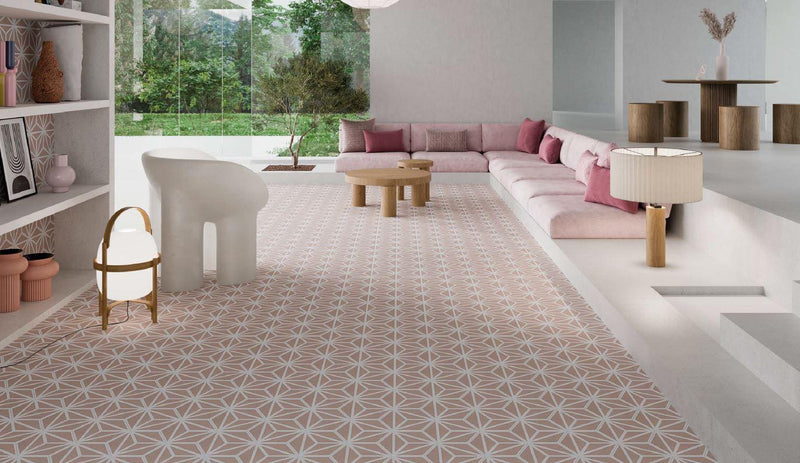 Varadero Rose 8x9 Porcelain  Tile