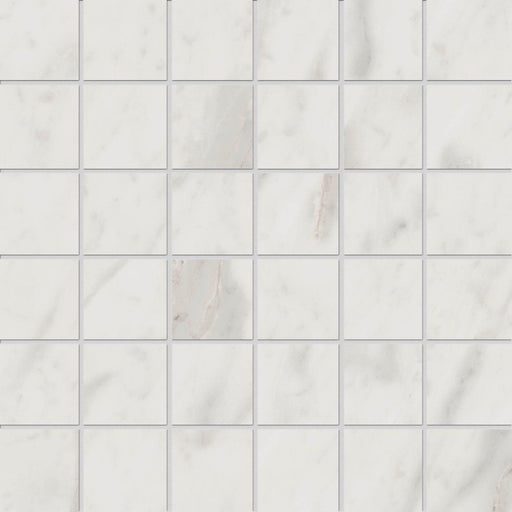 Velvet White 2x2 Square Matte Porcelain  Mosaic