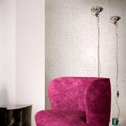 Velvet White Basketweave Matte Porcelain  Mosaic