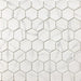 Verona Calacatta 3x3 Hexagon Matte Glass  Mosaic