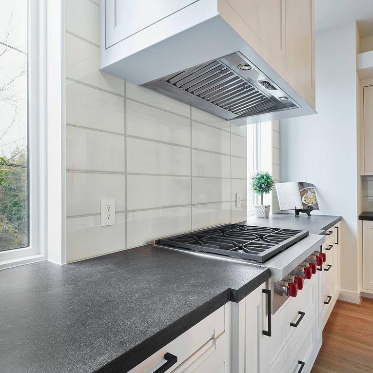 Vetri Bianco Polished 8x24 Porcelain  Tile