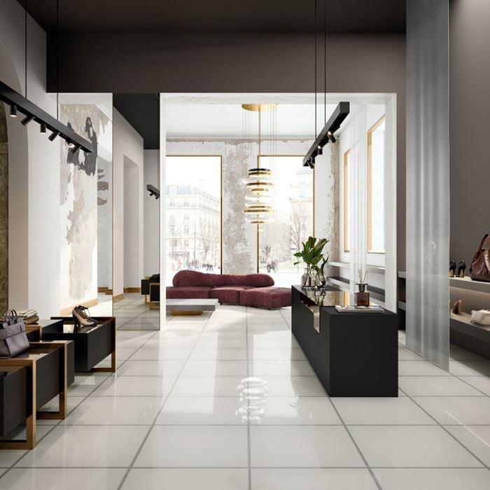 Vetri Fume Polished 24x24 Porcelain  Tile