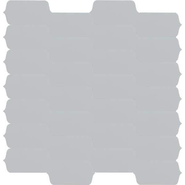 Victorian Hd Gray Glossy 4x8 Ceramic  Tile