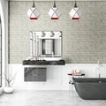 Vigo Hd Gris 2x2 Hexagon Matte Ceramic  Mosaic