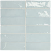 Village Cloud Glossy 2.5x8 Ceramic  Tile