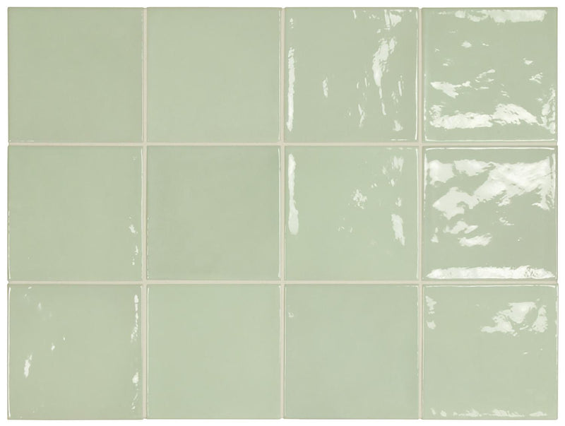 Village Mint Glossy 0.5x8 Ceramic Jolly