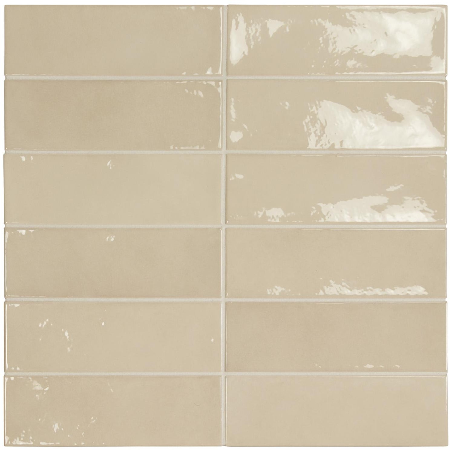 Village Mushroom Glossy 2.5x8 Ceramic Tile