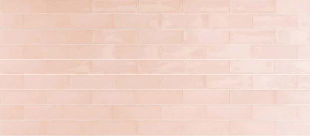 Village Rose Gold Glossy 2.5x8 Ceramic  Tile