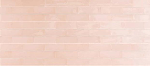 Village Rose Gold Glossy 2.5x8 Ceramic  Tile
