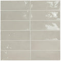 Village Silver Mist Glossy 2.5x8 Ceramic  Tile