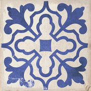 Village Villena Blue 6x6 Porcelain  Tile