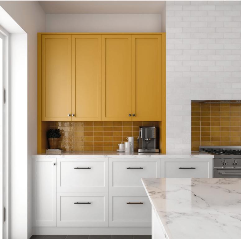 Village White Glossy 2.5x8 Ceramic  Tile