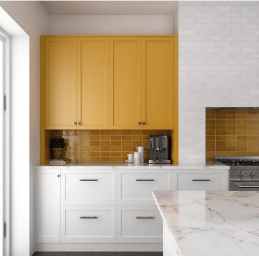 Village White Glossy 2.5x8 Ceramic  Tile