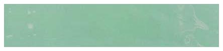 Vintage Green Glossy 1x5 Ceramic Moldura