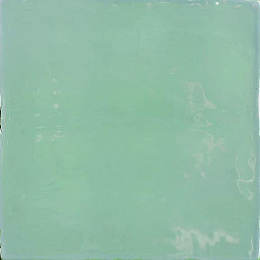 Vintage Green Glossy 5x5 Ceramic  Tile