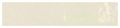 Vintage Vanilla Glossy 1x5 Ceramic Moldura