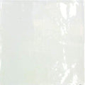 Vintage White Glossy 5x5 Ceramic  Tile