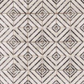Vivace Rice Motif Deco Glossy 4x4 Porcelain  Tile