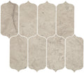 Volcanic Gray 4x6 Ingot Honed Limestone  Mosaic