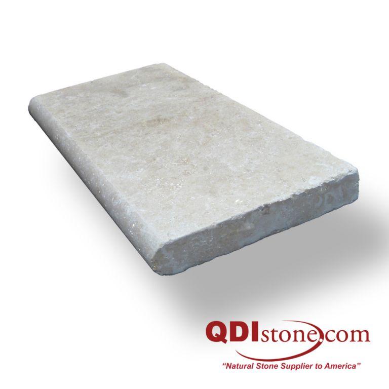 Walnut Travertine Paver 12x24 Unfilled, Honed   2 inch