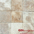 Walnut Travertine Tile 12x12 Unfilled, Honed