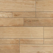 Walnut Travertine Tile 4x24 Polished