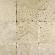 Walnut Travertine Tile 4x4 Tumbled