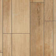 Walnut Travertine Tile 6x24 Filled, Honed