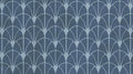 Wave Seaweed Fan Deco Honed 12x24 Porcelain  Tile