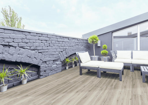 Woodbreak Ebony Anti-Slip 12x48 Porcelain  Paver