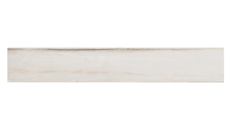 Zebrino Calacatta Matte 4x24 Porcelain Bullnose