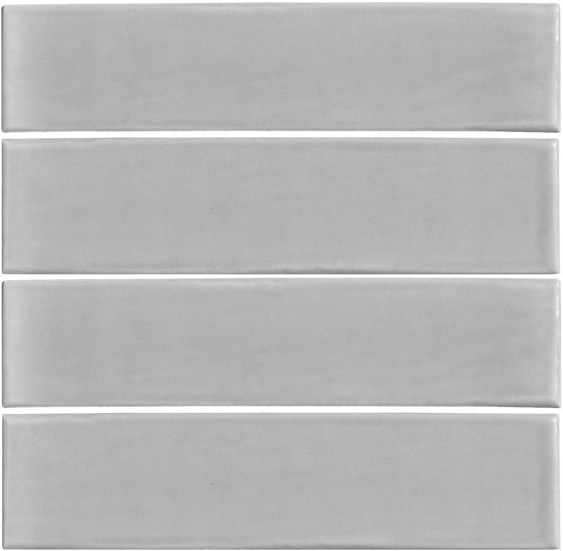 Zen Greige Glossy 3x12 Ceramic  Tile