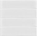 Zen White Glossy 3x12 Ceramic  Tile