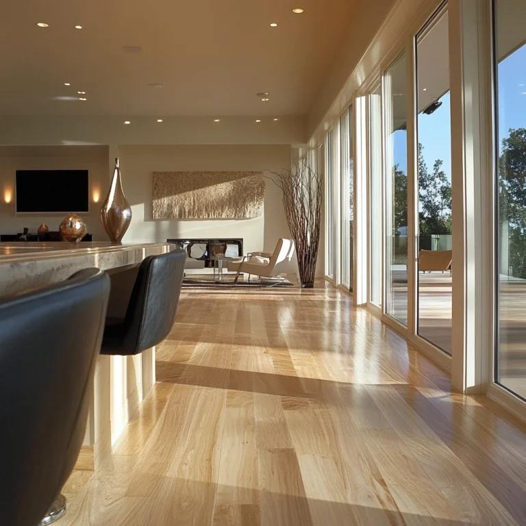 Mahogany hardwood – deep luxury with reddish-brown luster









